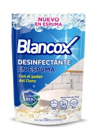 Desinfectante para Baño Blancox Poder Natural en Espuma DoyPack 500ML