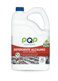 Detergente Liquido Alcalino PQP Profesional 4 L